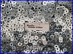 (1000) 3/8 Grade 8 EXTRA THICK HEAVY DUTY Flat Washers Zinc Plated