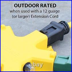 100 ft Extra Heavy Duty Contractor Grade Extension Cord 12/3 100 FT + Adapter