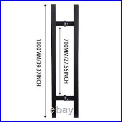10PCS Barn Door Push Pull Handle heavy Duty Grade Steel Square Commercial New