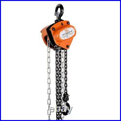 1100Lbs Capacity 10 Foot Lift 2 Heavy Duty Hooks Industrial Grade Steel Construc