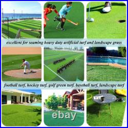 12Inx325Ft(30Cmx100M Need Apply Glue) Commercial Grade Heavy Duty Turf Seam T