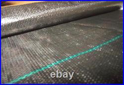 12ft x 300ft (3.66m x 91.44m) Professional Grade Ground Cover Heavy Duty 3.2OZ W