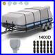 1400D Heavy Duty Reinforced Pontoon Boat Cover Waterproof Marine Grade 21'-24