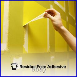 144 Rls Ivory Heavy Duty Grade Masking Tape 1/2x60 Yards Adhesive Tape 4.3 Mil