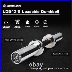 16/20 Loadable Dumbbells Pairs in Commercial Grade, Heavy Duty Olympic Dumb