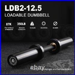 16/20 Loadable Dumbbells Pairs in Commercial Grade, Heavy Duty Olympic Dumb