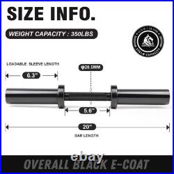 16/20 Loadable Dumbbells Pairs in Commercial Grade, Heavy Duty Olympic Dumb