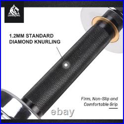 16/20 Loadable Dumbbells Pairs in Commercial Grade, Heavy Duty Olympic Dumb