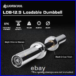 16/20 Loadable Dumbbells Pairs in Commercial Grade, Heavy Duty Olympic Dumbbel