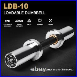 16/20 Loadable Dumbbells Pairs in Commercial Grade, Heavy Duty Olympic Dumbbel