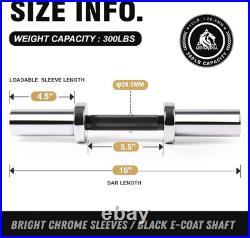 16/20 Loadable Dumbbells Pairs in Commercial Grade, Heavy Duty Olympic Dumbbel