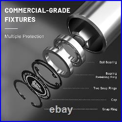 16/20 Loadable Dumbbells Pairs in Commercial Grade, Heavy Duty Olympic Dumbbel
