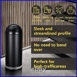17 Gal / 65L Open Top Trash Can Commercial Grade Heavy Duty Tall