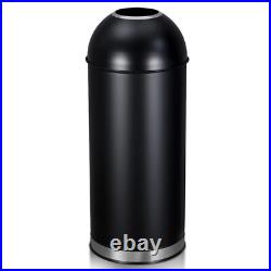 17 Gal/65L Open Top Trash Can Commercial Grade Heavy Duty Tall Commercial Trash