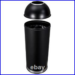 17 Gal/65L Open Top Trash Can Commercial Grade Heavy Duty Tall Commercial Trash