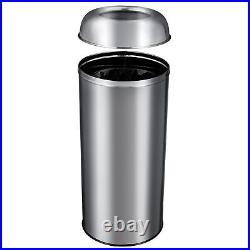 17 Gal / 65L Open Top Trash Can Commercial Grade Heavy Duty Tall Commercial new