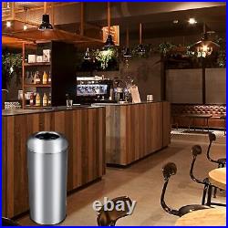 17 Gal / 65L Open Top Trash Can Commercial Grade Heavy Duty Tall Commercial new