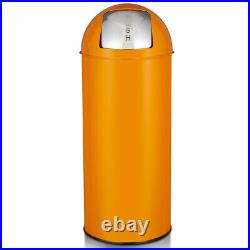 17 Gal / 65L Push Lid Trash Can Commercial Grade Heavy Duty Tall Commercial Tras