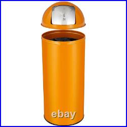 17 Gal / 65L Push Lid Trash Can Commercial Grade Heavy Duty Tall Commercial Tras