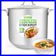 19-Quart Stainless Steel Stockpot 18/8 Food Grade Heavy-Duty Induction-Compati
