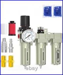1/2 Heavy Duty Industrial Grade Filter Regulator Coalescing Desiccant Dryer Sys