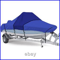 20'-22' 1200D Marine Grade Heavy Duty Center Console Boat Cover with Motor Cover
