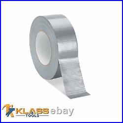 2 Premium Grade Heavy Duty (11 mil.) Silver Duct Tape (60 Yards / 180 Feet)