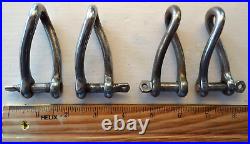 (36) Heavy Duty Marine Grade Shackles (316 type) Polished Stainless New & Used