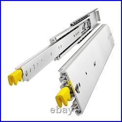 36 Industrial Grade Heavy Duty Drawer Slide with Lock #VD2576, 3 Widening