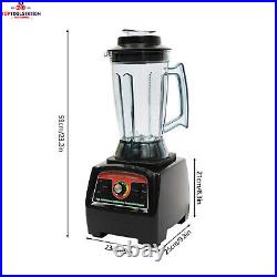 3.3HP 2800W Heavy Duty Blender Commercial Grade Mixer Smoothie Maker Juicer 3.9L