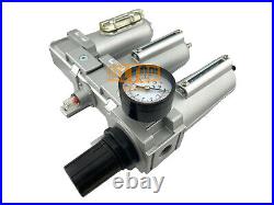 3/4 Heavy Duty Industrial Grade Filter Regulator Coalescing Dryer Sys Auto