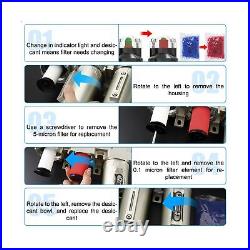 3/4 NPT Heavy Duty Industrial Grade 4 Stage Air Drying System, Auto Drain, Coa