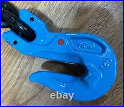 3/8 x 10' G100 High Grade Transportation Chain with Grab Hooks, 8800 lbs WLL