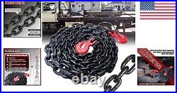 3/8 x 20ft Heavy-Duty Tow Chain G80 Grade with Superior Corrosion Resistance