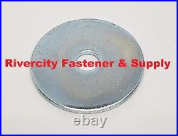 3/8x2 Extra Thick Flat Fender Washers Super Heavy Duty 3/8 x 2 x 1/8
