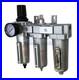 3 Stage, Heavy Duty Industrial Grade Filter Regulator Coalescing Desiccant Dr