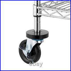 3tier Commercial Grade Rolling Cart Heavy Duty Utility Cart Carts With Wheels An