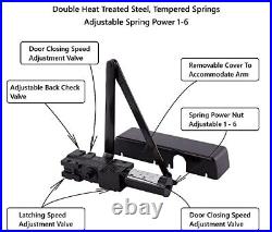 3x Extra Heavy Duty Commercial Door Closer D9016 UL Listed LCN 4040XP Footprint