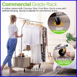 400 Lbs Commercial Grade Heavy Duty Clothing Rack Collapsible Garment