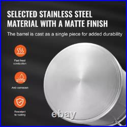 42 Qt. Stainless Steel Stockpot Heavy Duty Commercial Grade Stock Pot Large Cook