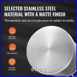 42 qt. Stainless Steel Stockpot Heavy Duty Commercial Grade Stock Pot Large Cook