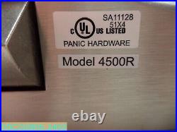 4500R Series Stainless Steel/Zinc Grade 1 Heavy Duty Rim Type Exit Device