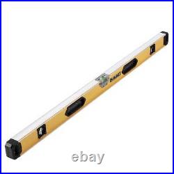 48 & 24 in. Heavy Duty Magnetic Box Beam Levelling Tool With 9 in. Torpedo Level