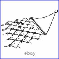 4FT X 4FT Heavy Duty Drag Harrow For ATV UTVs Leveling Grading Powder Coated