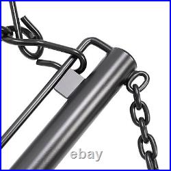 4FT X 4FT Heavy Duty Drag Harrow For ATV UTVs Leveling Grading Powder Coated