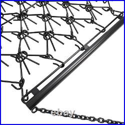 4FT X 4FT Heavy Duty Drag Harrow For ATV UTVs Leveling Grading Powder Coated