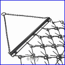 4FT X 4FT Heavy Duty Drag Harrow For ATV UTVs Leveling Grading Powder Coated
