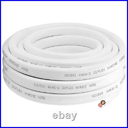 4 Gauge Marine Wire 4 AWG 20Ft Duplex Grade Wire Tinned Copper Heavy Duty