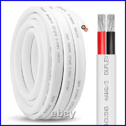 4 Gauge Marine Wire 4 AWG 20Ft Duplex Grade Wire Tinned Copper Heavy Duty