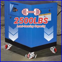 4 Inch Heavy Duty Casters Wheels, Industrial Grade Polyurethane Casters Set o